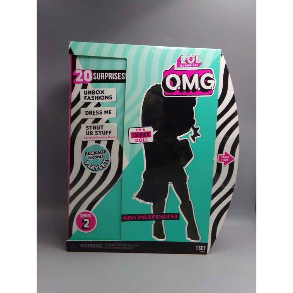 LOL Surprise OMG Fashion Doll Miss Independent Series 2 20 Surprises
